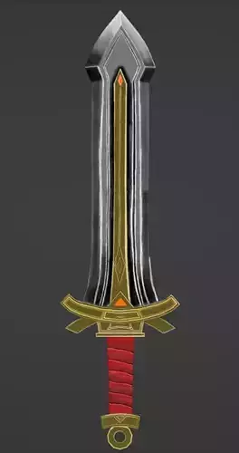 Sword Low poly