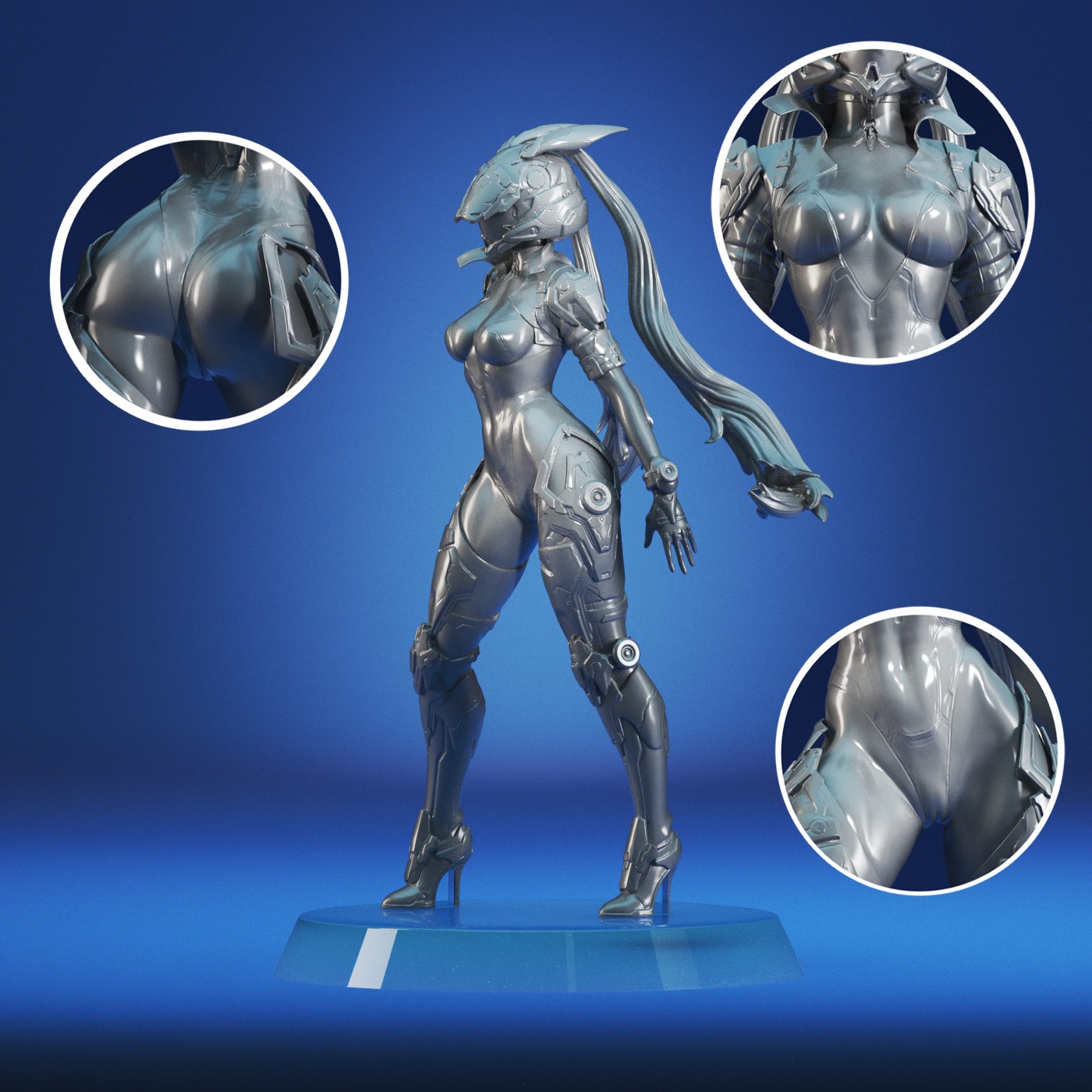 THE FIRS DESCENDANT -BUNNY ULTIMATE- 3D print model_2