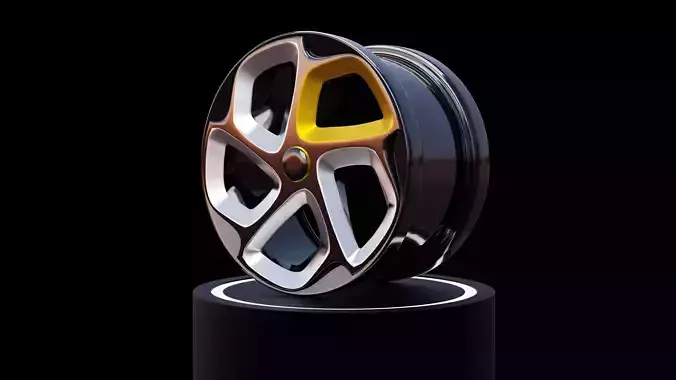 Modern sport car Rim