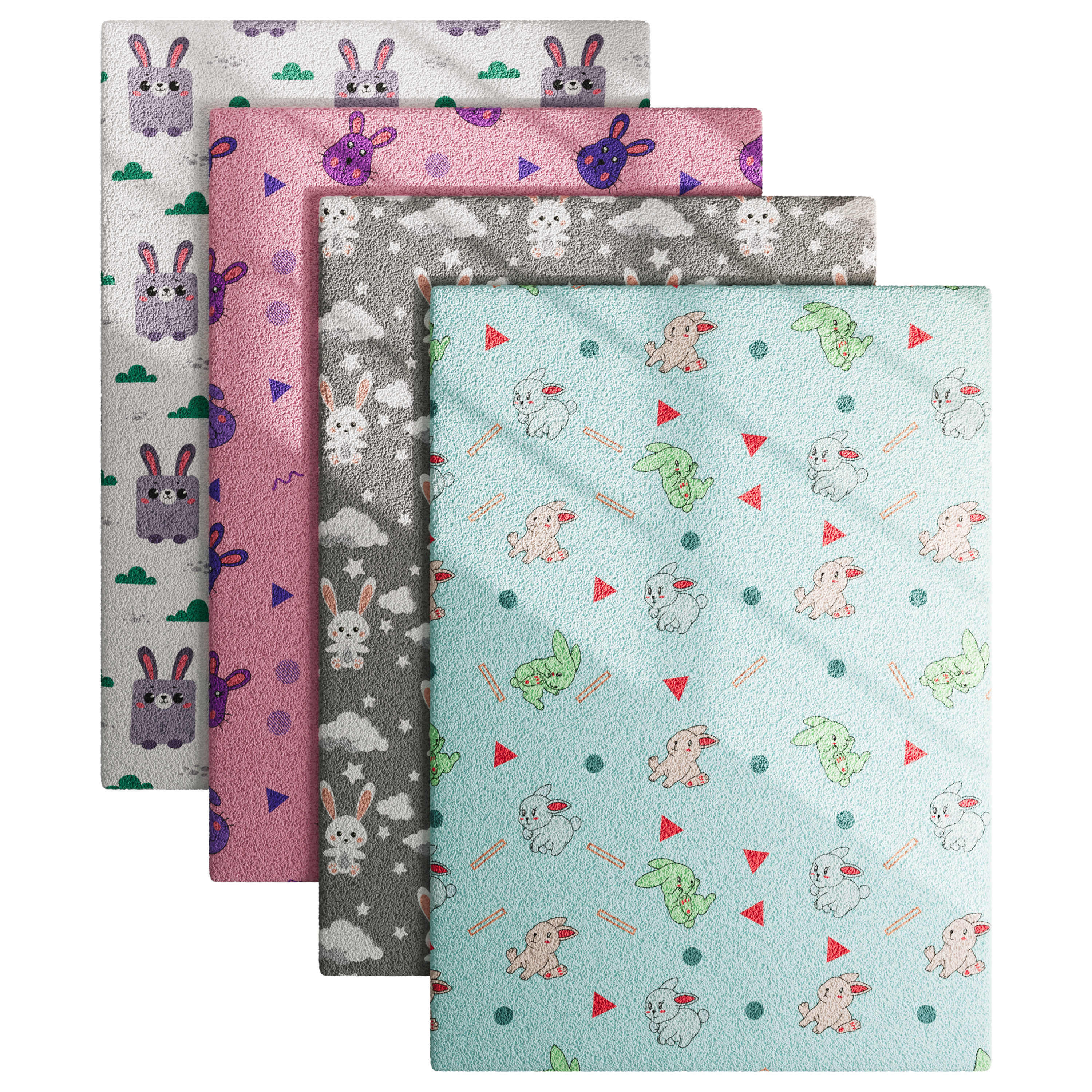 carpet for childrens room set 7 3D model_11