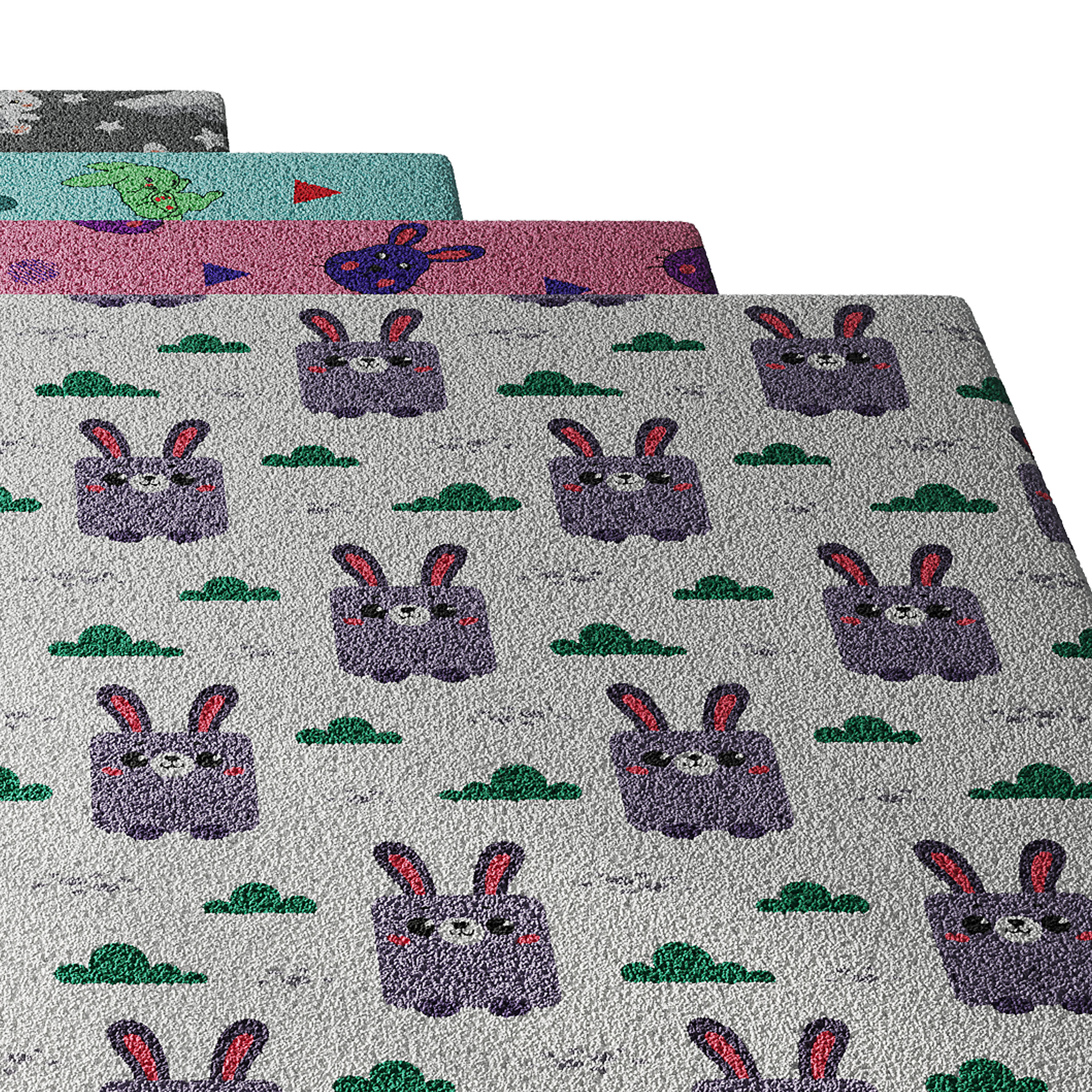 carpet for childrens room set 7 3D model_5