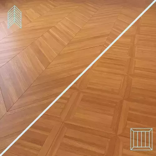 Parquet - Laminate - Wooden floor 2 in 1