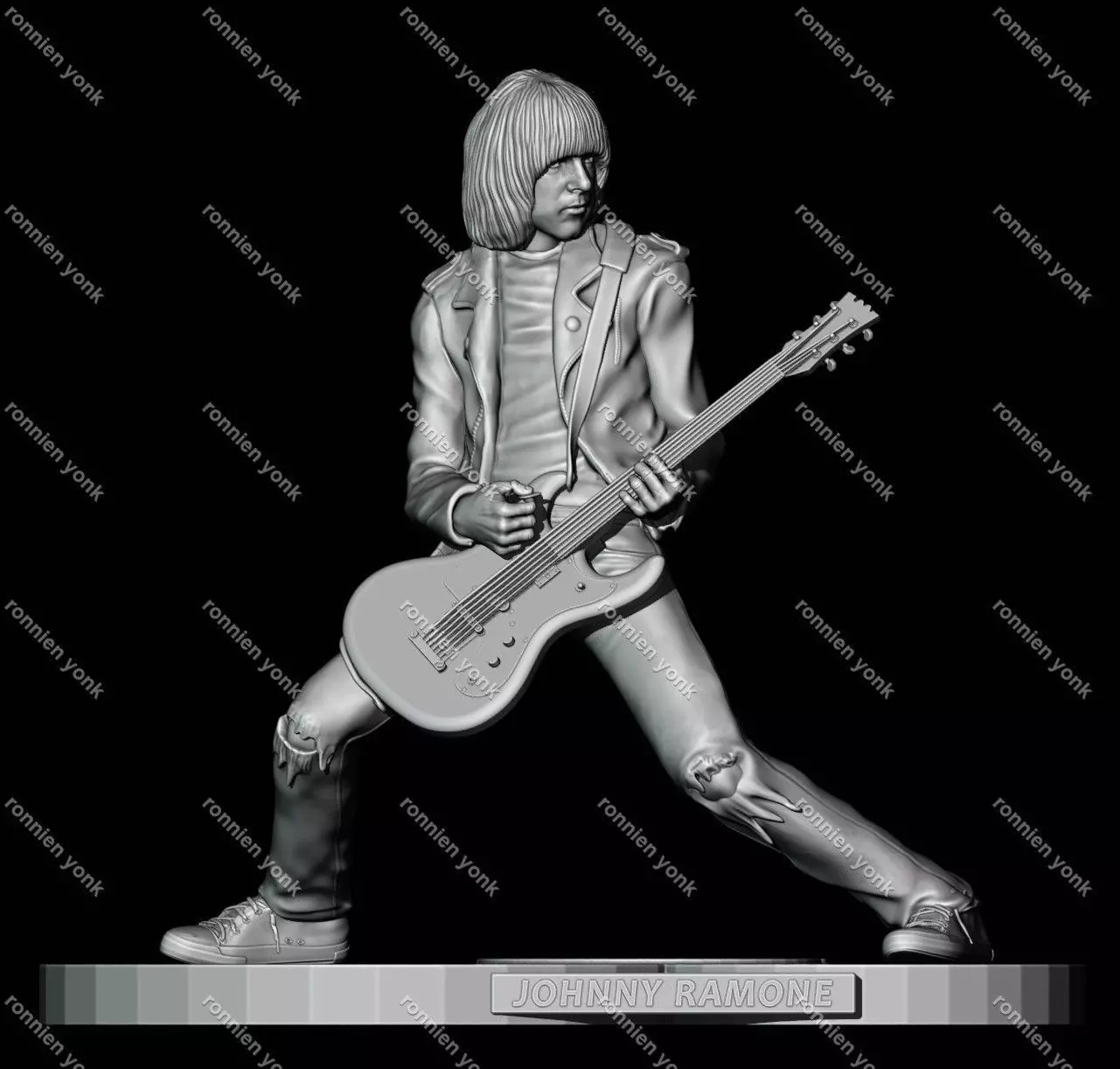 Jhonny Ramone 3d printing 3D print model
