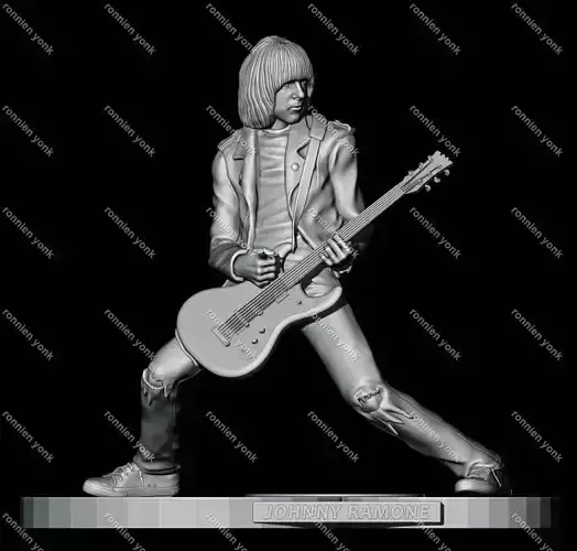 Jhonny Ramone 3d printing