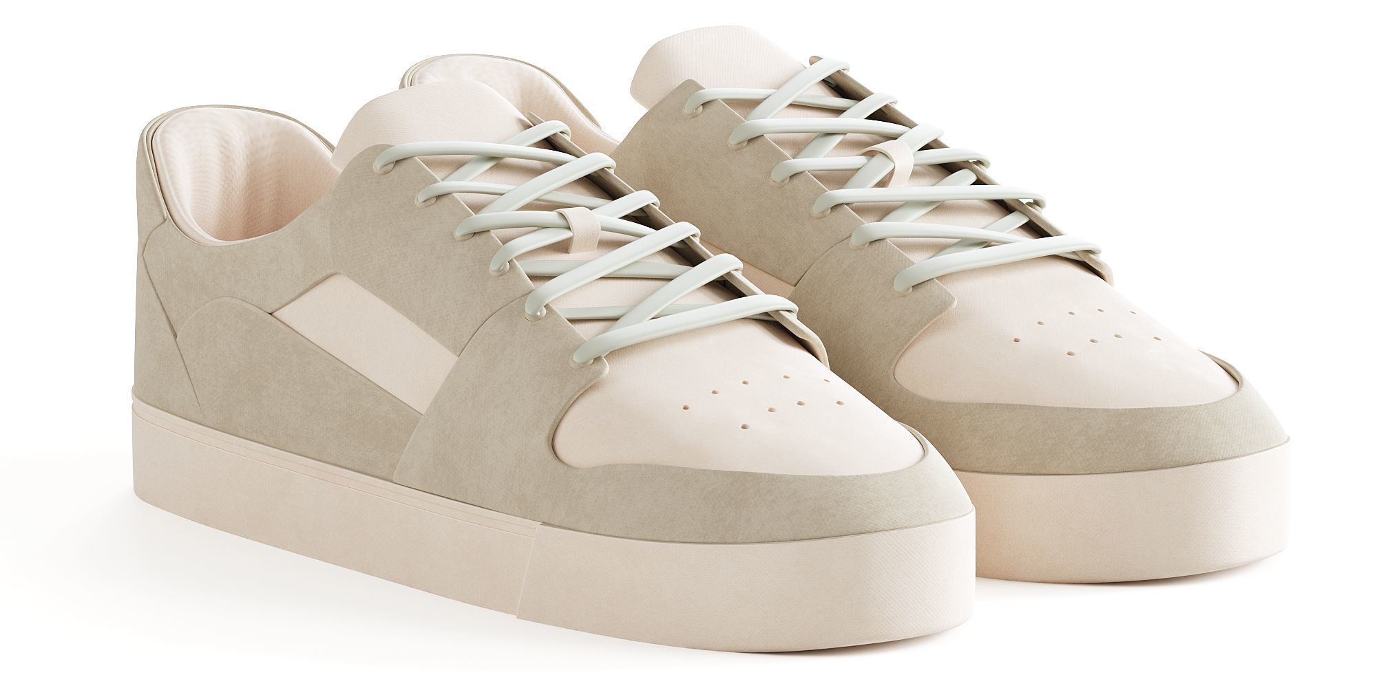 Man sneakers 3D model_1