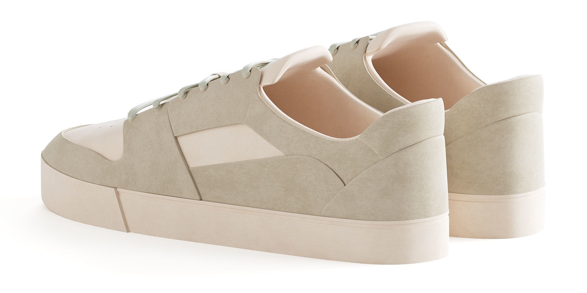 Man sneakers 3D model_5