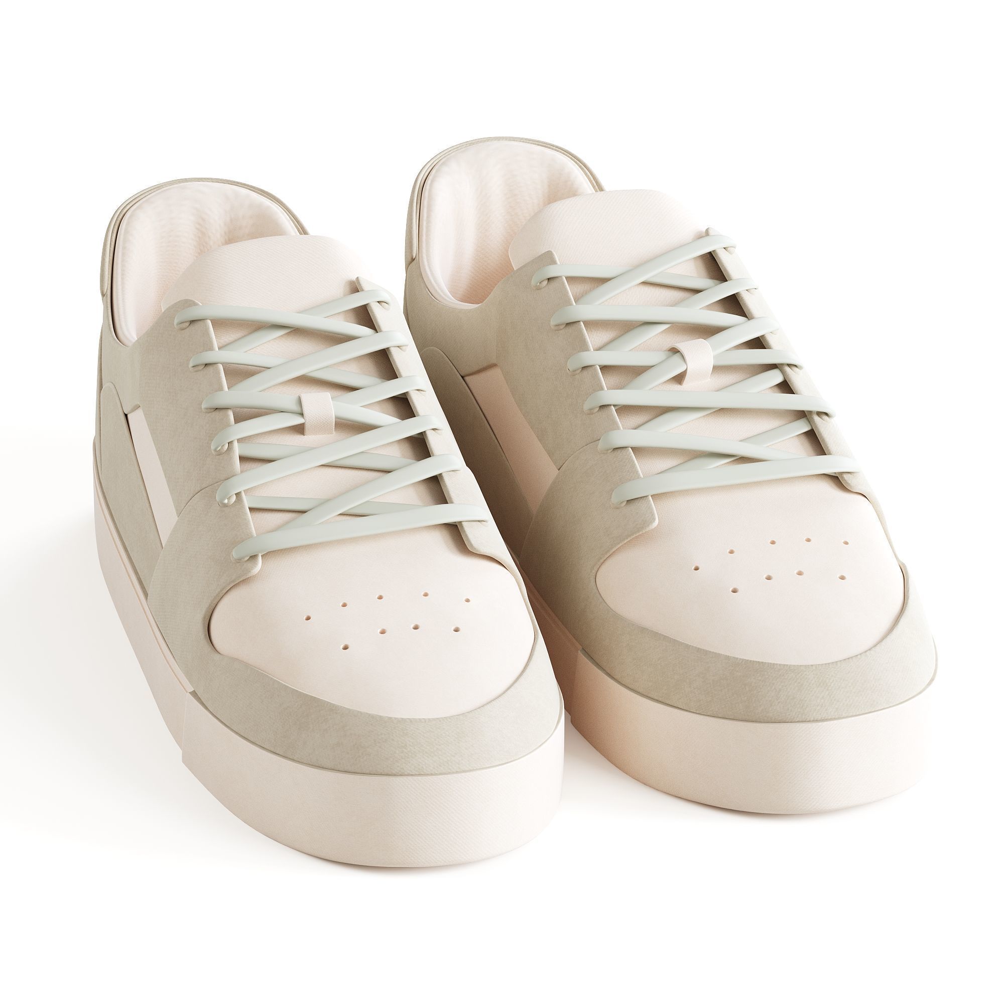 Man sneakers 3D model_2