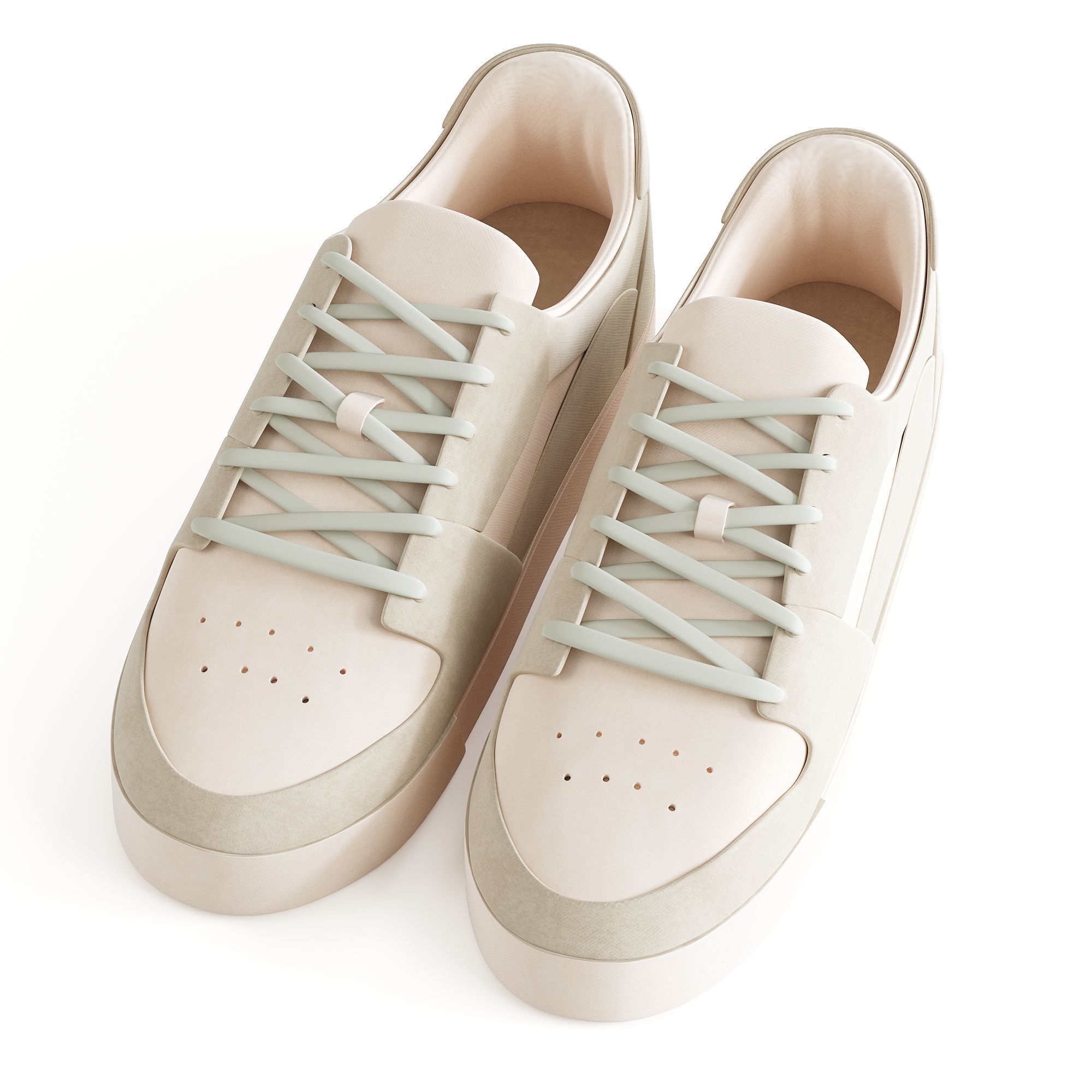 Man sneakers 3D model_4