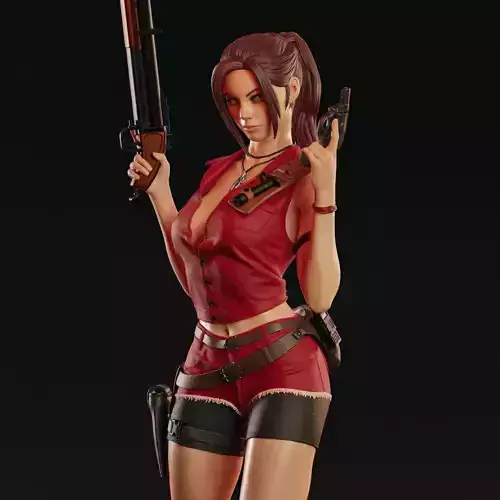 Claire Redfield 3D print model