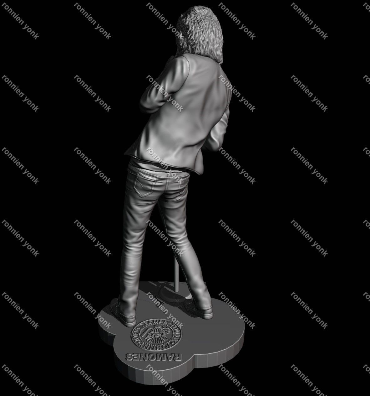 Joey Ramone 3d printing 3D print model_6