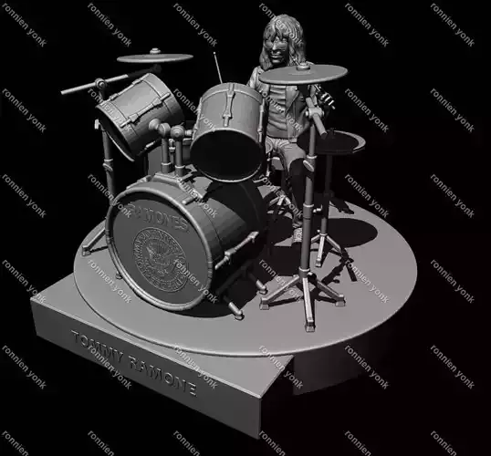 tommy ramone 3d printing