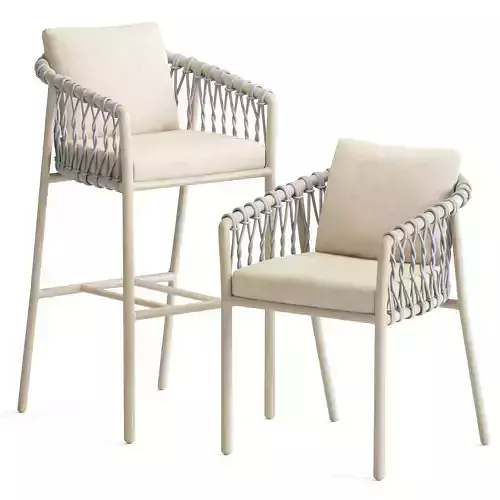 Oscar Bar Stool with Arms