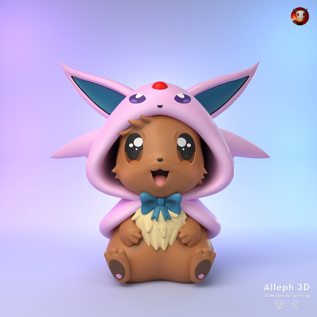 eevee style pack 3 3D print model_4