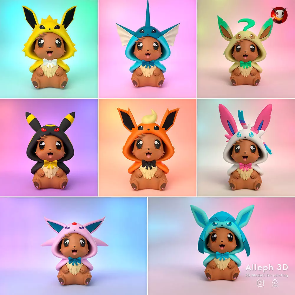 eevee style pack 3 3D print model_0