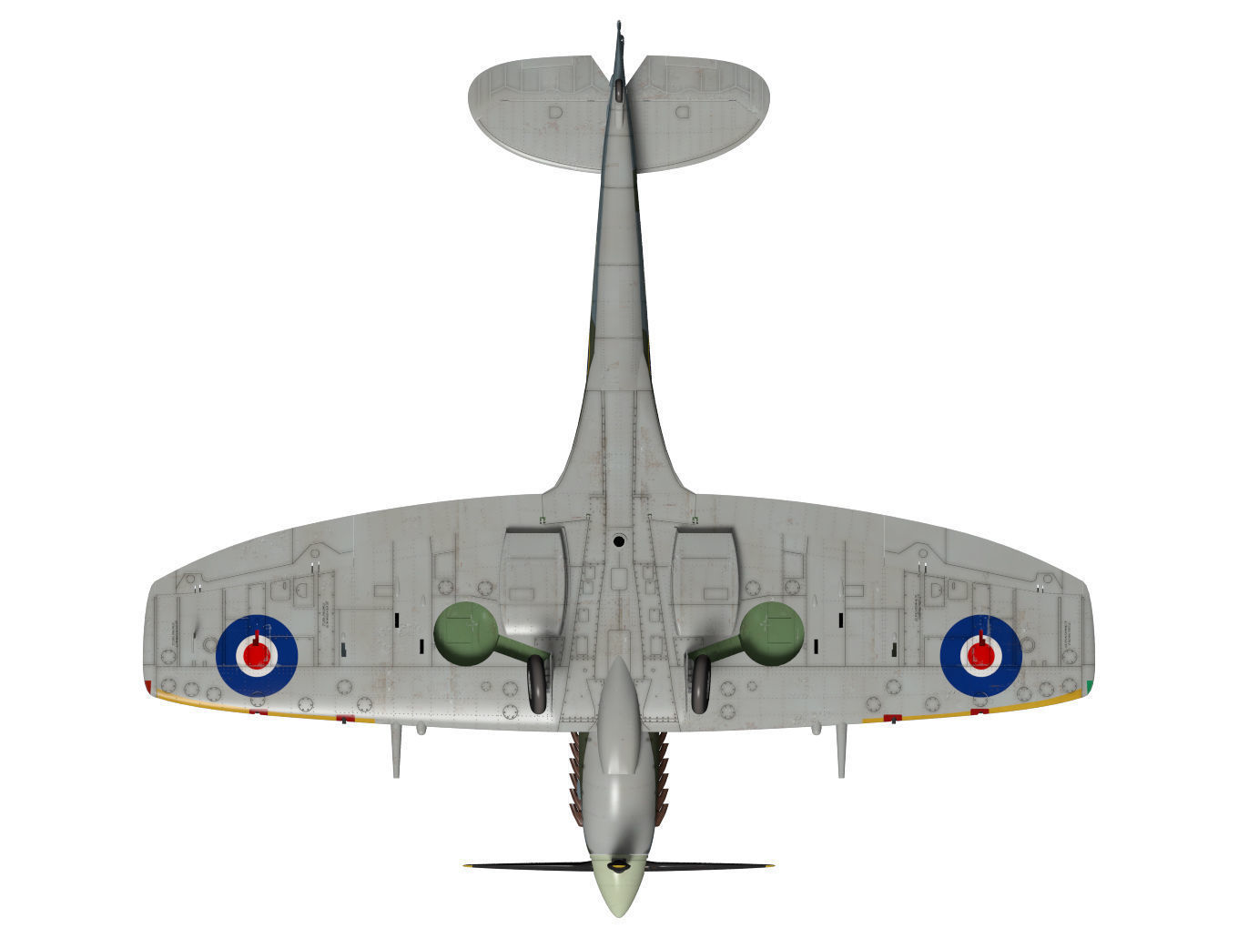 Supermarine Spitfire Mk-XVIe 3D model_15