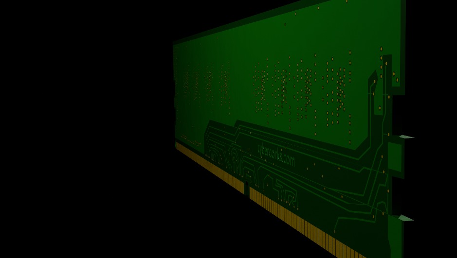 DDR3 Memory Ram Hardware Free 3D model_2