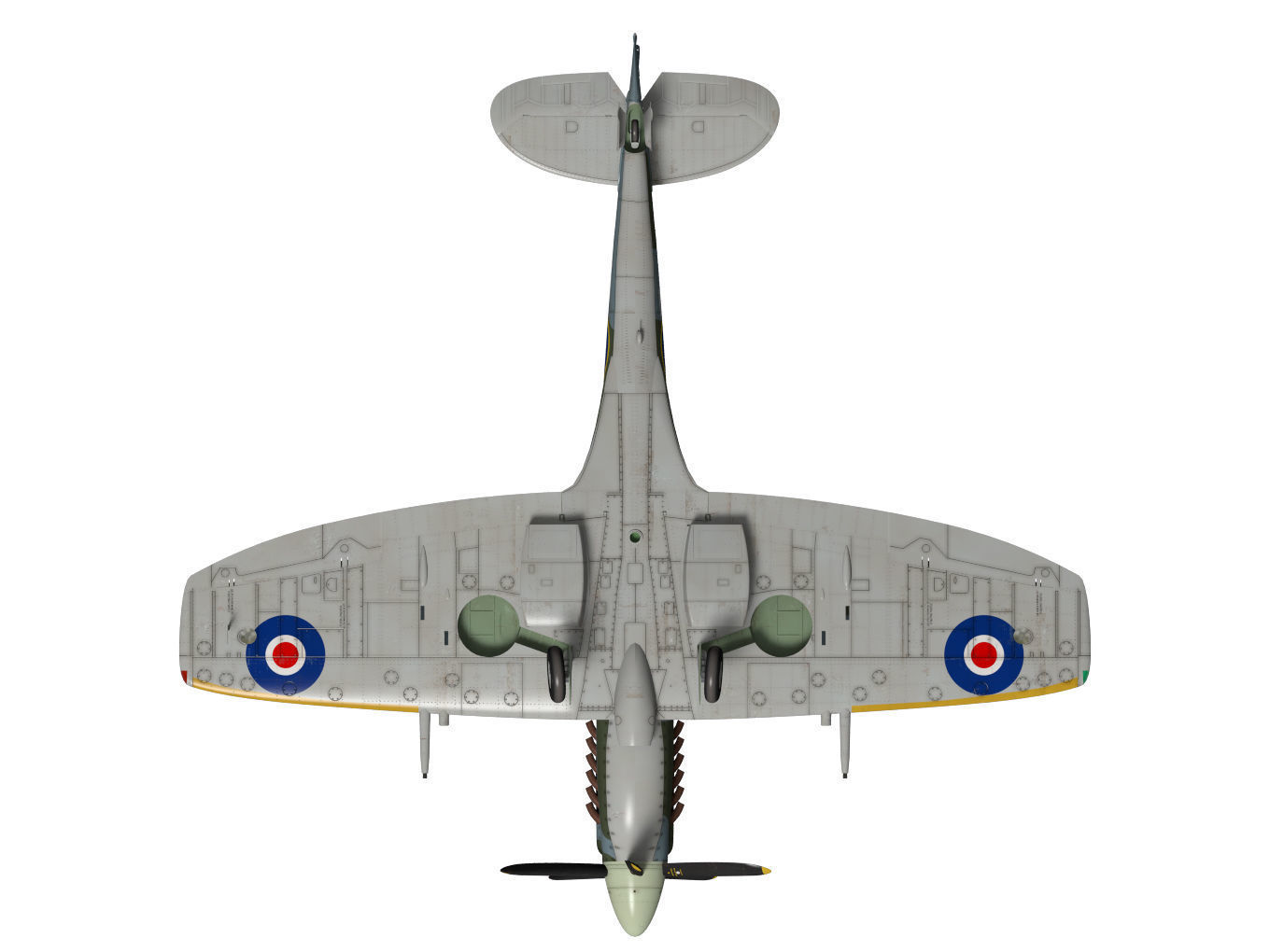 Supermarine Spitfire Mk-XIVe 3D model_15