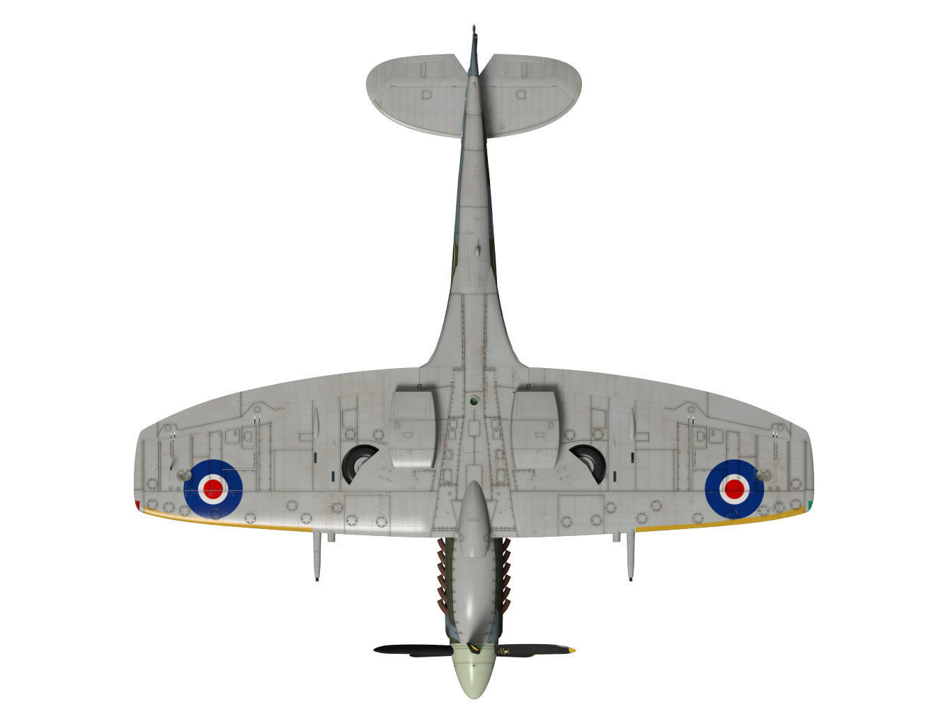Supermarine Spitfire Mk-XIVe 3D model_14