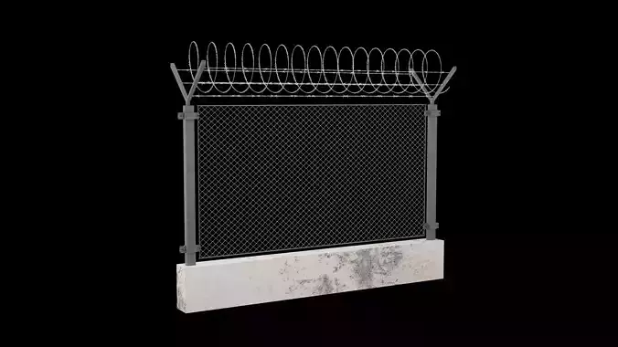 New High Security Razor Barbed Wire Fence