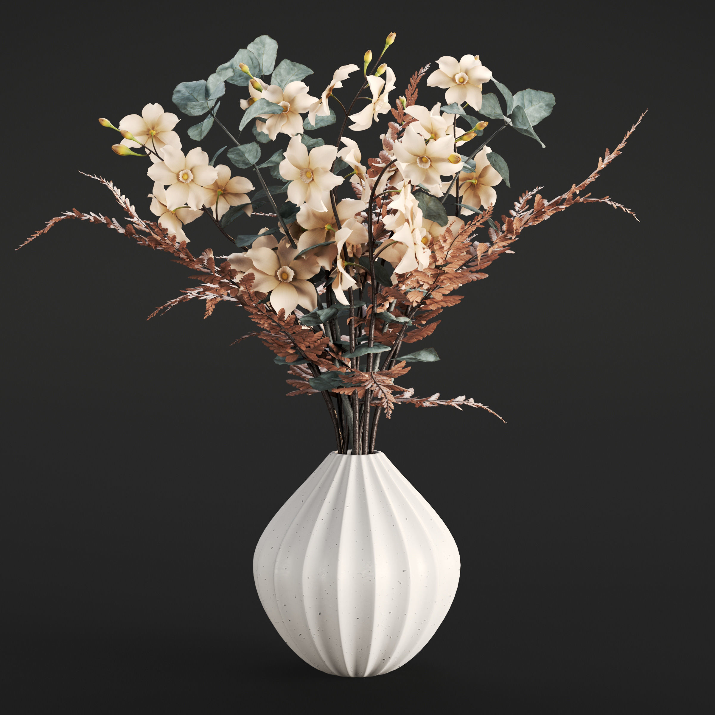 Archmodels vol 294 - collection of dry plant bouquets 3D model_36