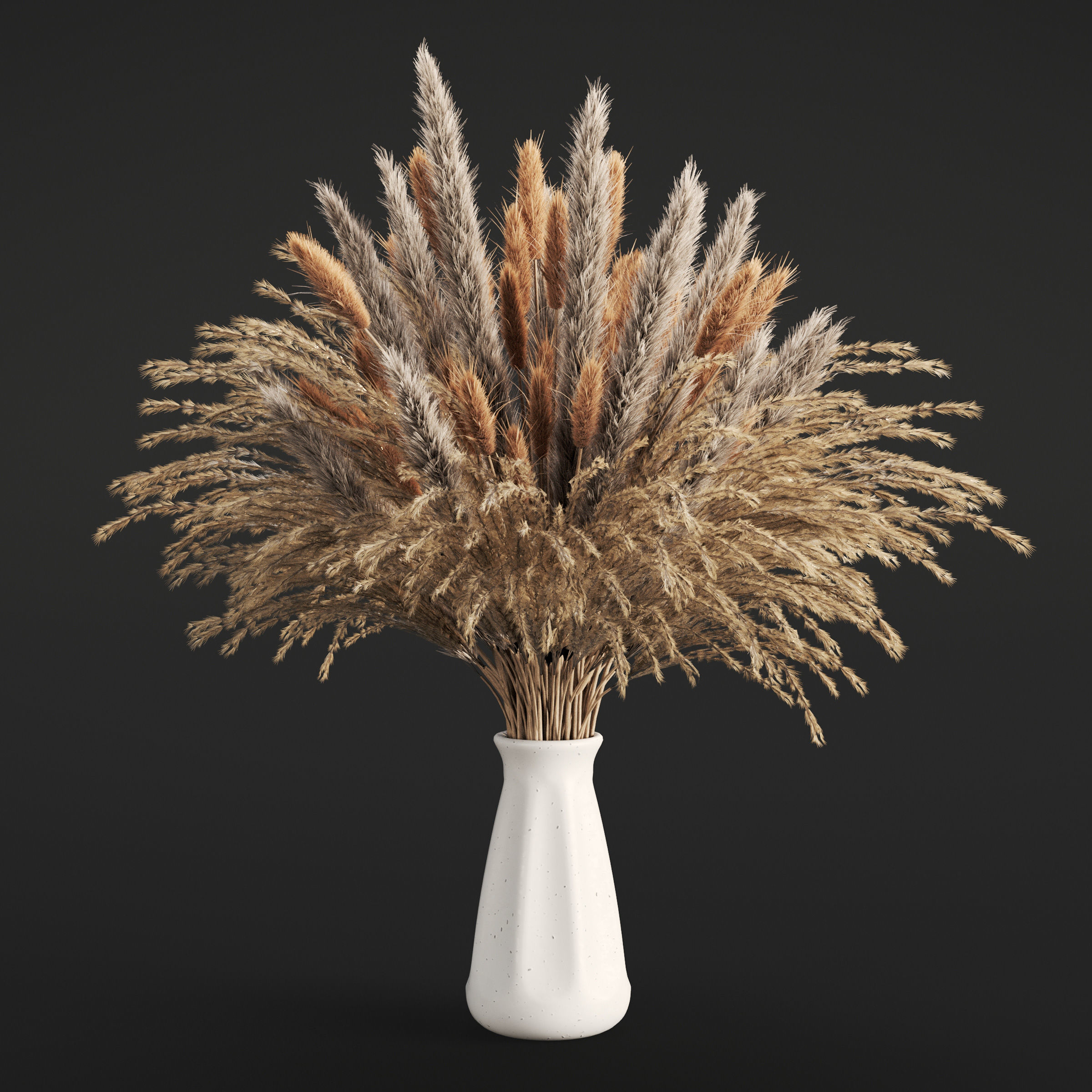 Archmodels vol 294 - collection of dry plant bouquets 3D model_20
