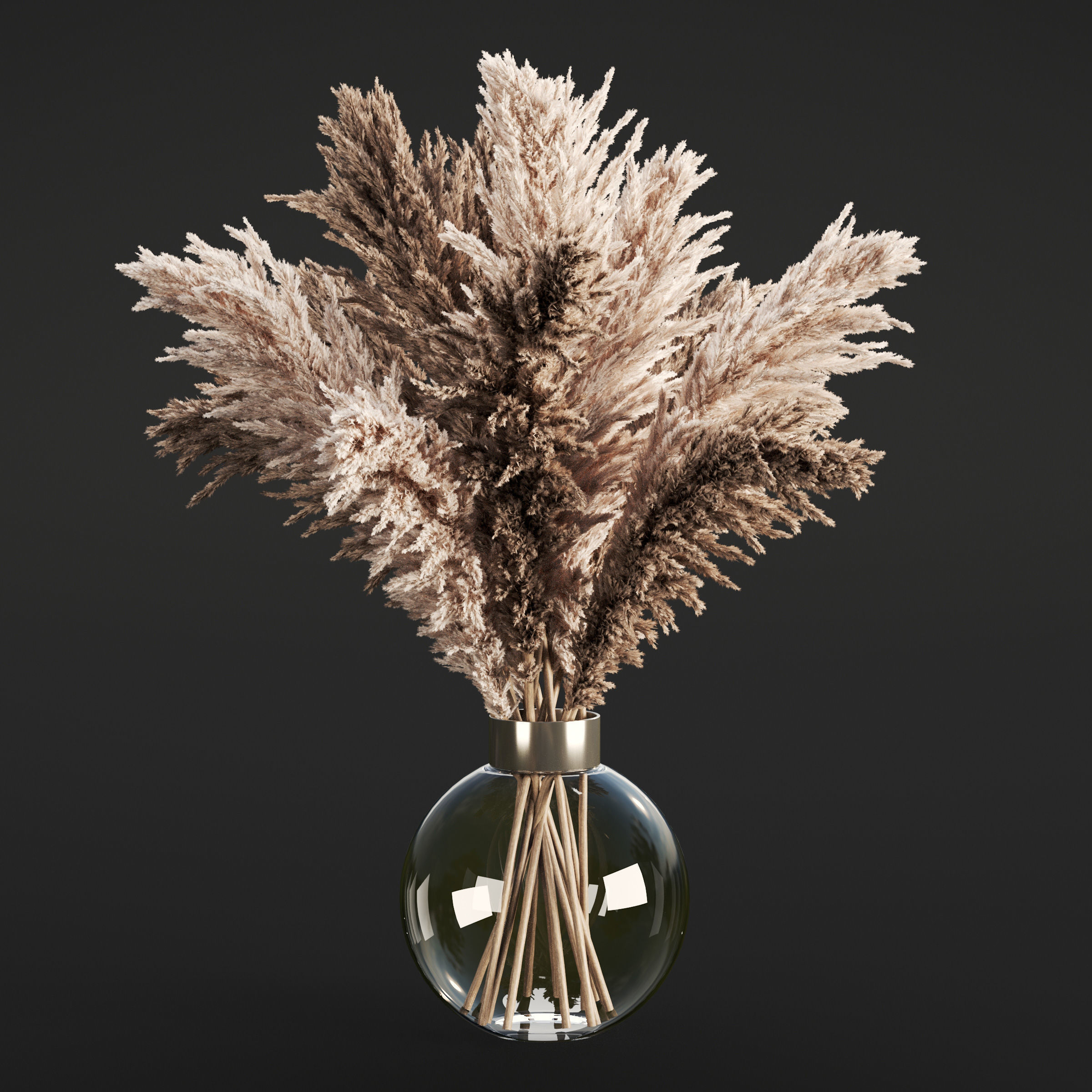 Archmodels vol 294 - collection of dry plant bouquets 3D model_21