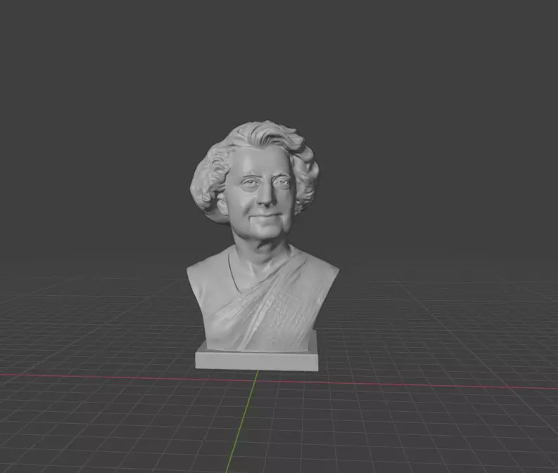 Indira Gandhi 3D print model