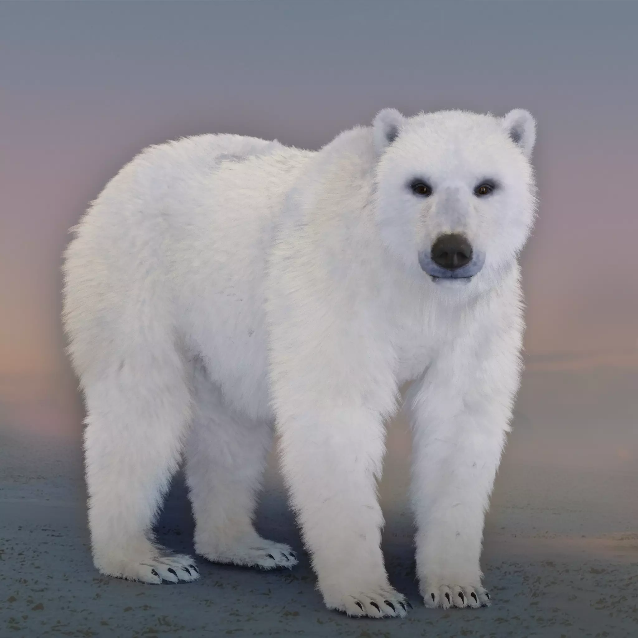 Polar Bear 3D model_0