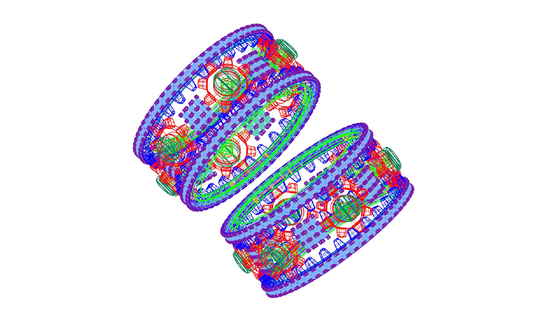 DIAMOND MECHANICAL GEAR  RING 3D print model_10