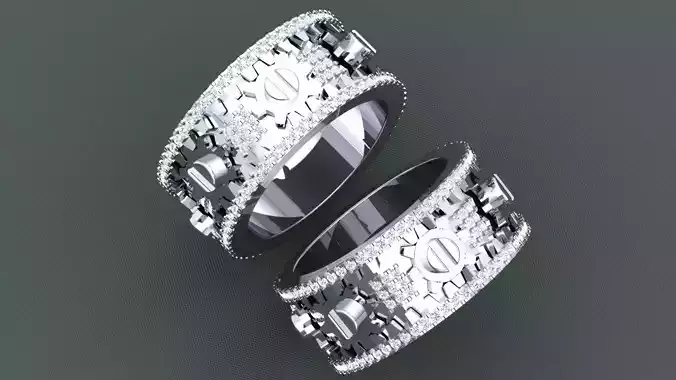 DIAMOND MECHANICAL GEAR  RING