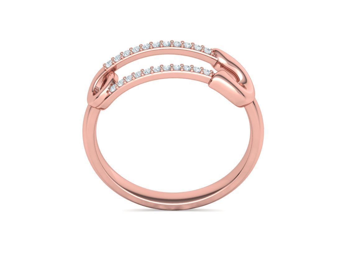 Safety Pin Collection 2 Rings 3Dmodels _25