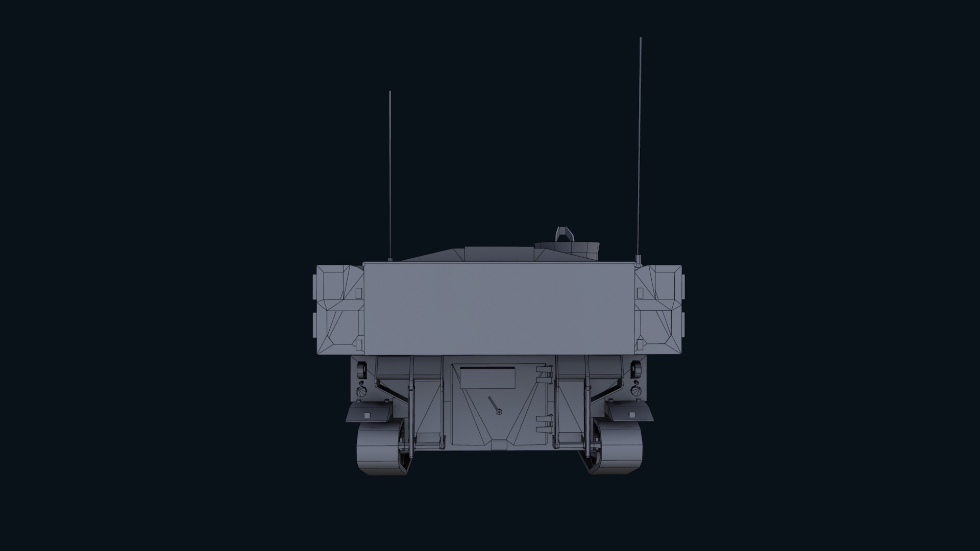 Asset - Army - M109 Howitzer Model Realistic Low-poly 3D model_34