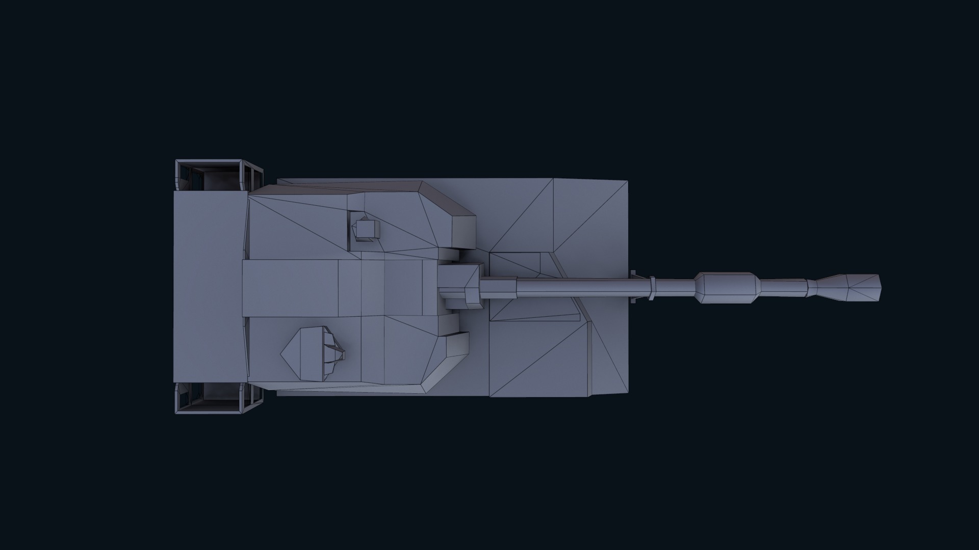 Asset - Army - M109 Howitzer Model Realistic Low-poly 3D model_55