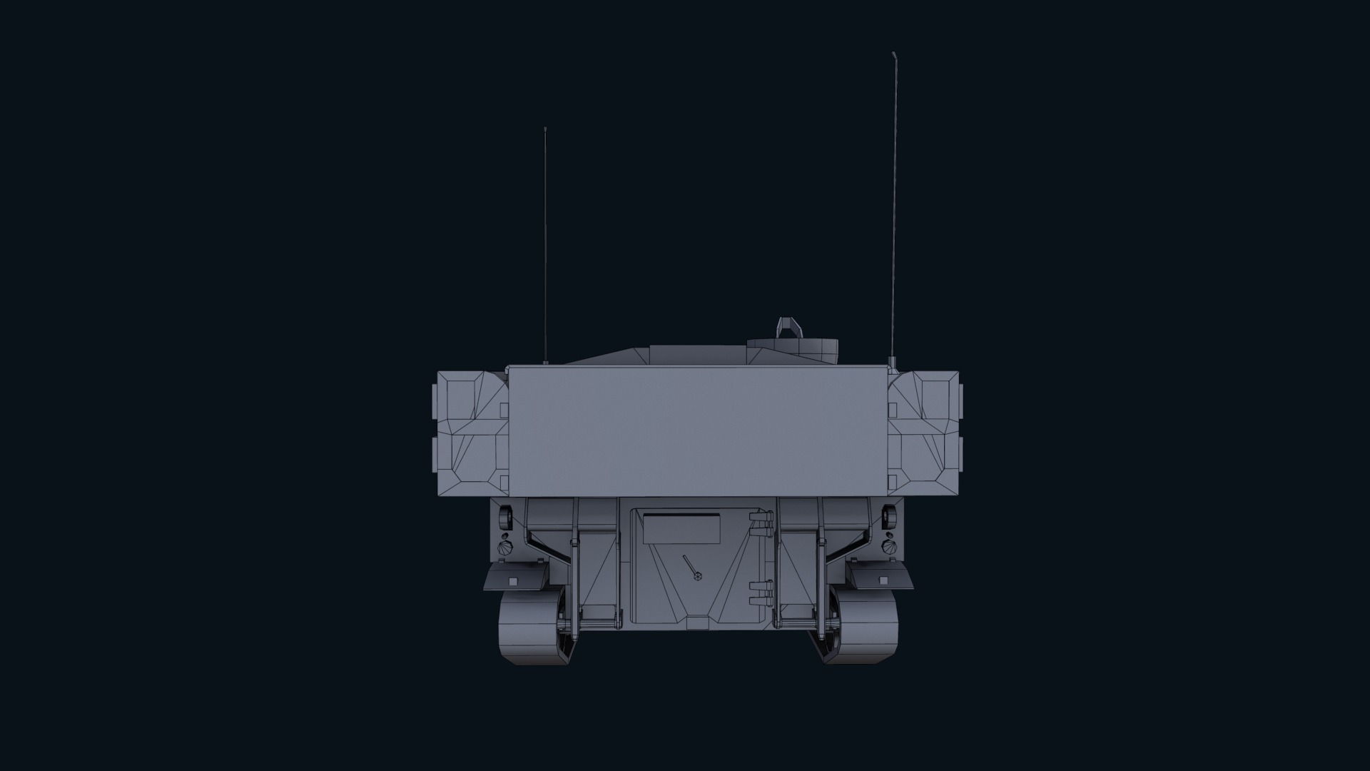 Asset - Army - M109 Howitzer Model Realistic Low-poly 3D model_24