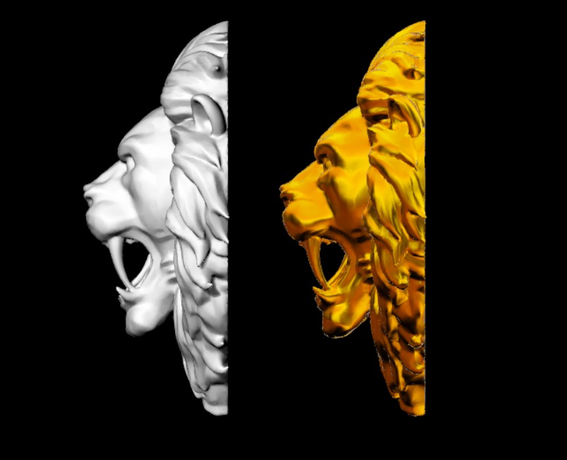 LATEST LION HEAD BLENDER MODEL 3D print model_2