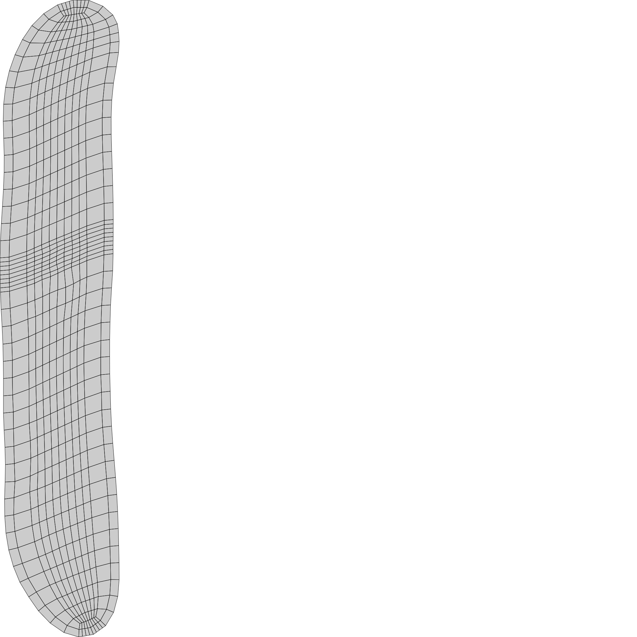 Terrain model with rocky moutain and green tree hill Low-poly 3D model_23