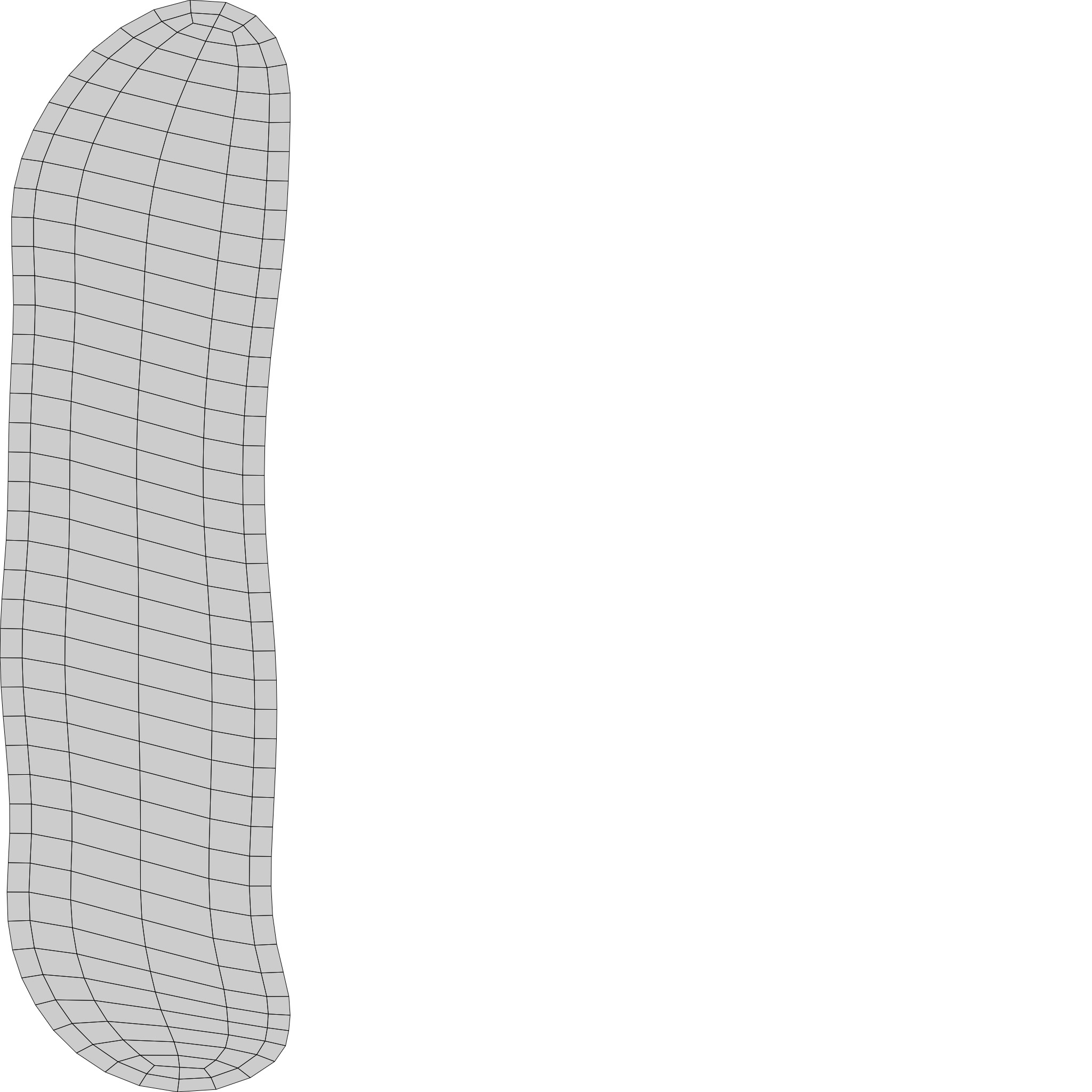 Terrain model with rocky moutain and green tree hill Low-poly 3D model_21