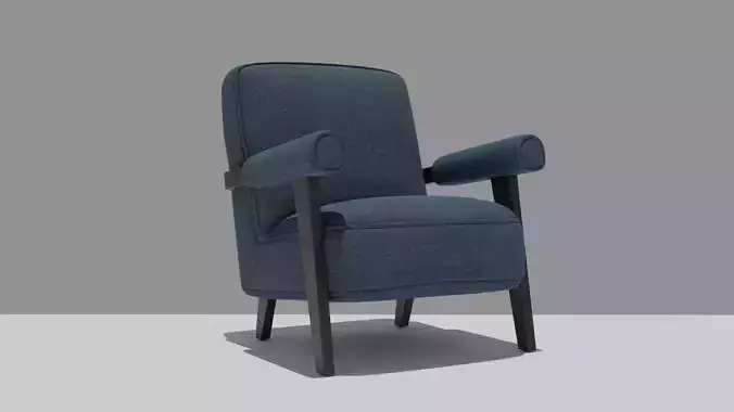 Dallas Armchair - Navy