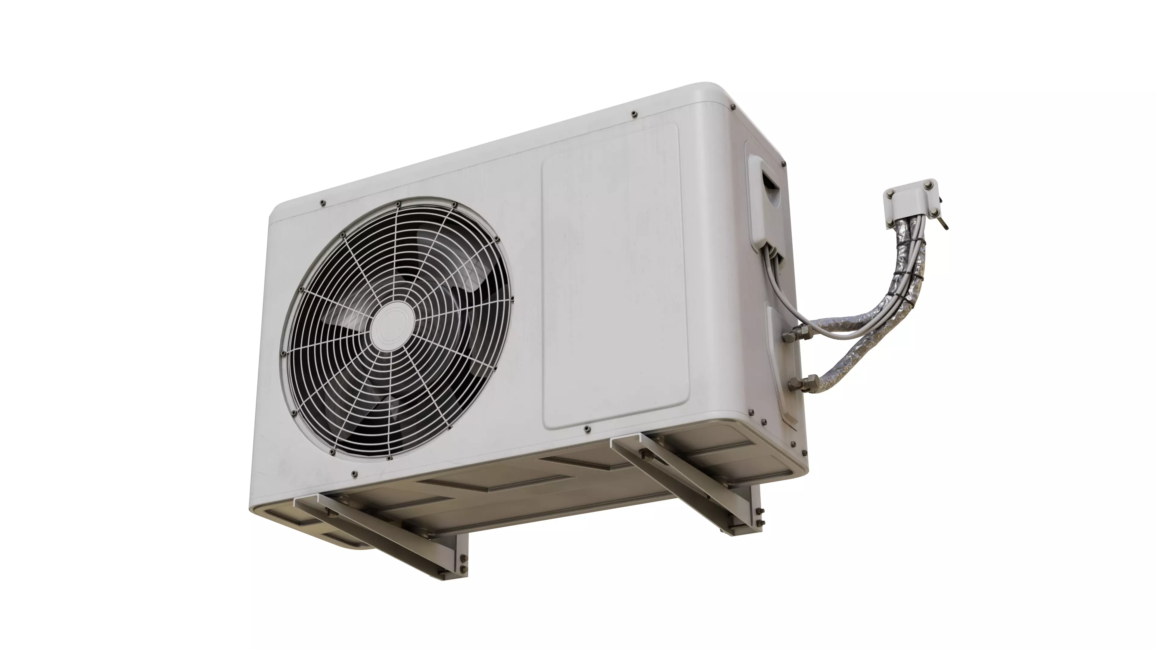  Air Conditioning Unit  Low-poly 3D model_0