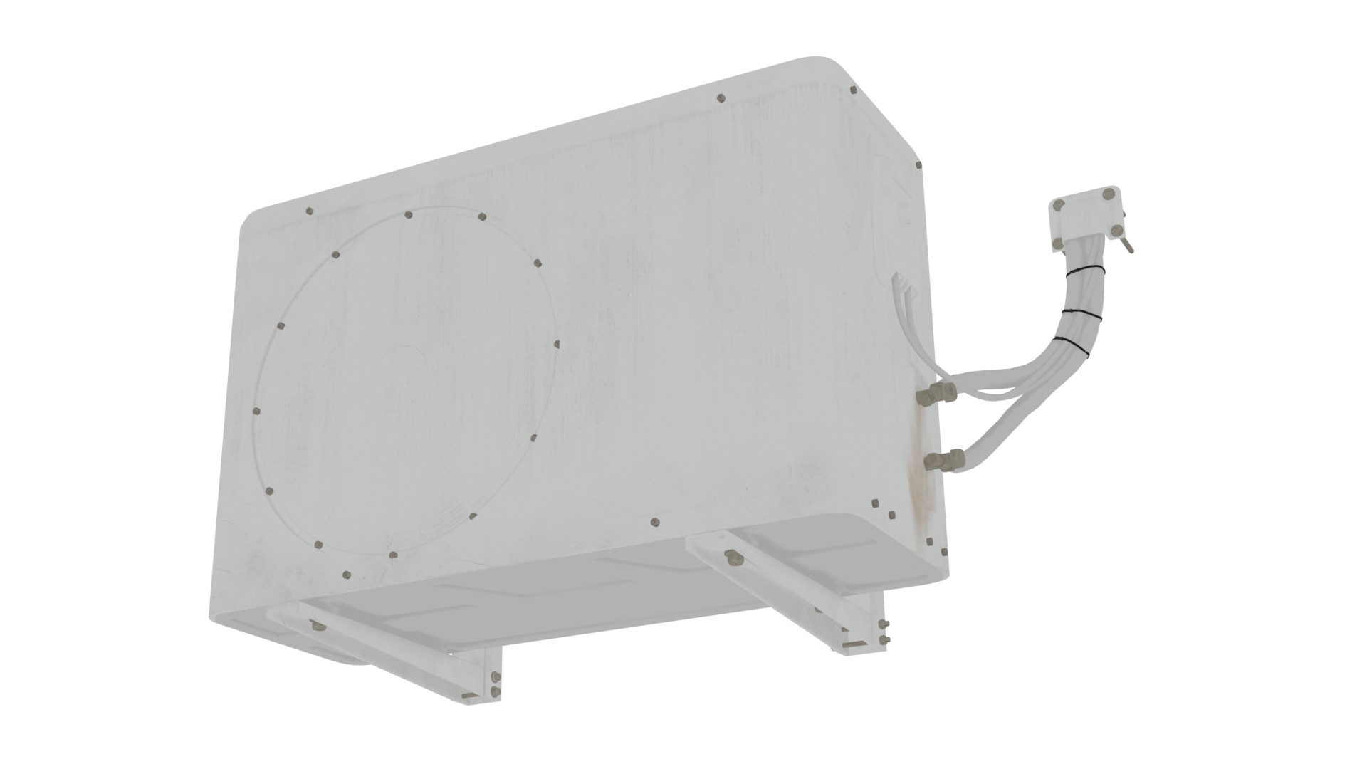  Air Conditioning Unit  Low-poly 3D model_6
