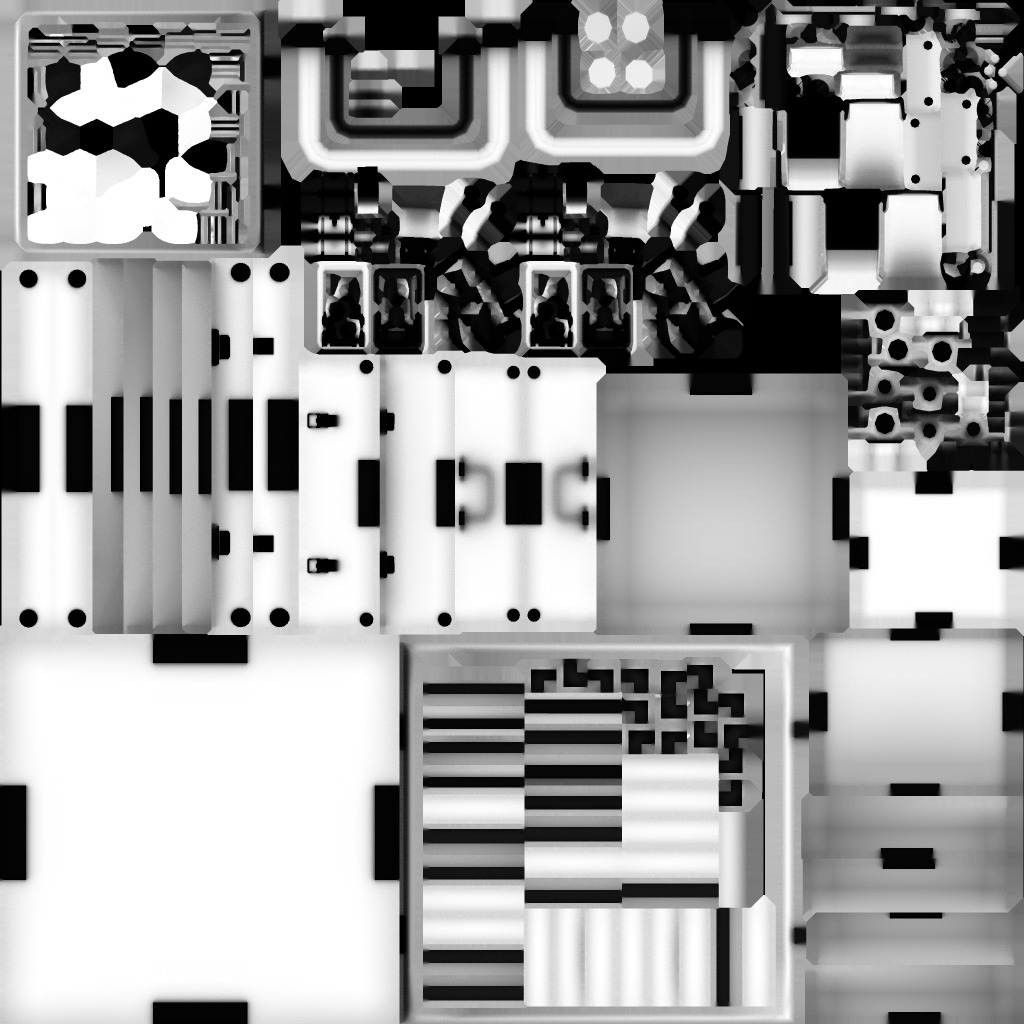 4 pics realistic suitcases with gilded crate material chests 3D model_7