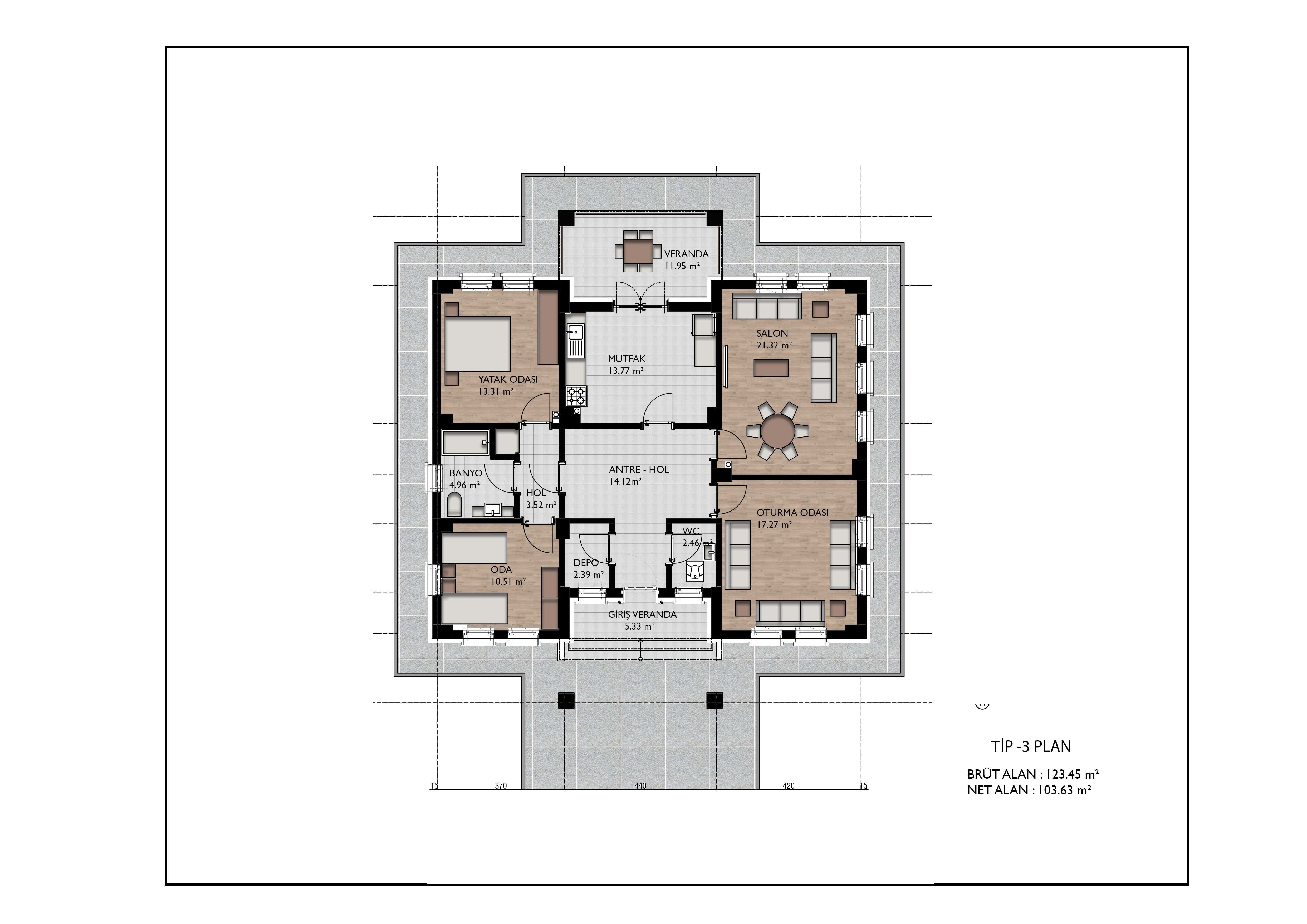 tip3 House Plans Architectural Drawings Modern House Plans 3D model_7