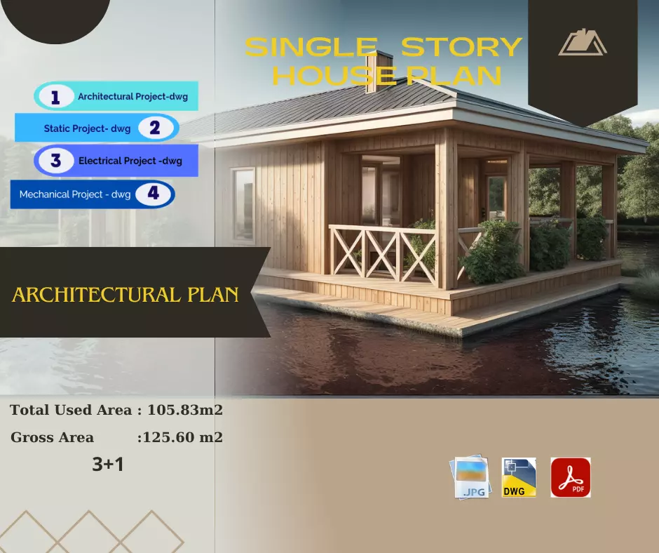 Tip5 House Plans Architectural Drawings Modern House Plans 3D model_0