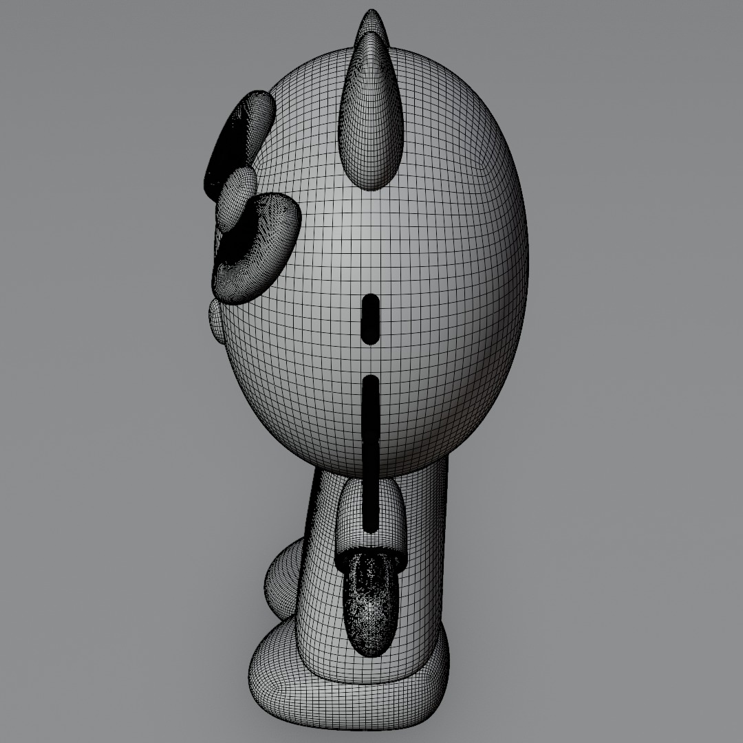 Hallo Kitty figurine 3D model for 3D print 3D model_14