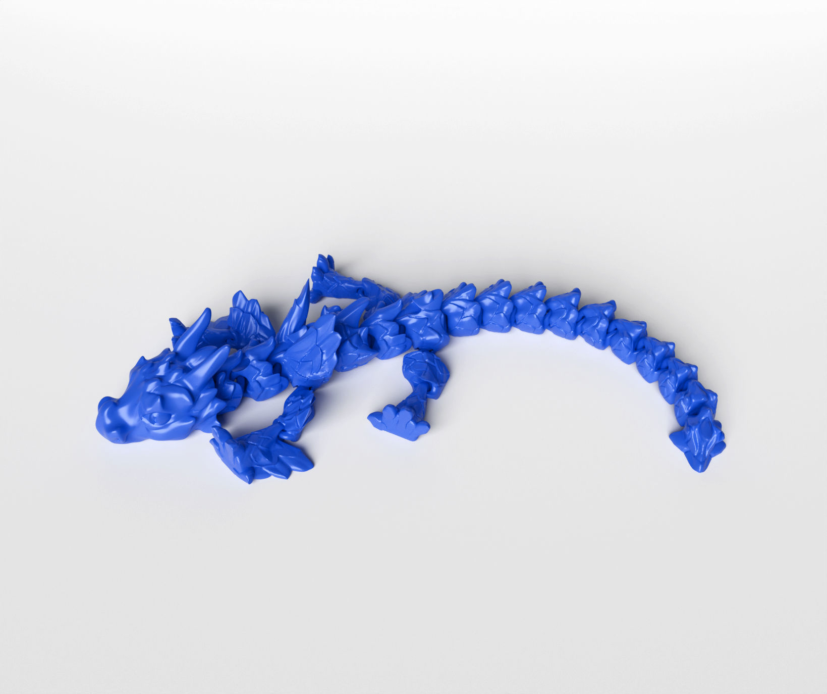 Articulated Dragon 3D print model_7