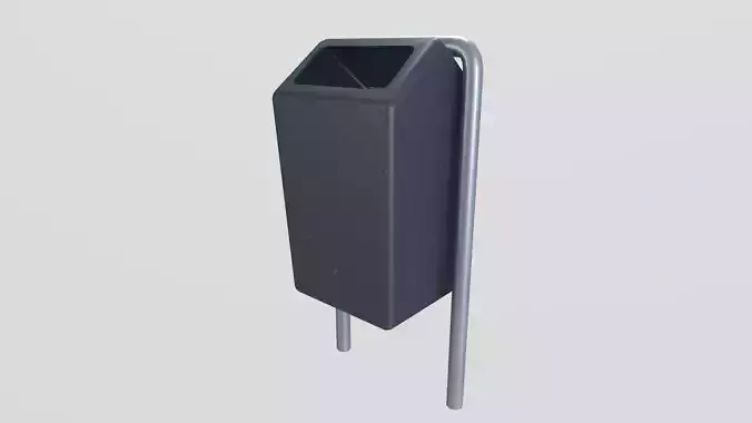 Public Trash Can
