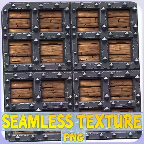 Stylized Wood Seamless Texture
