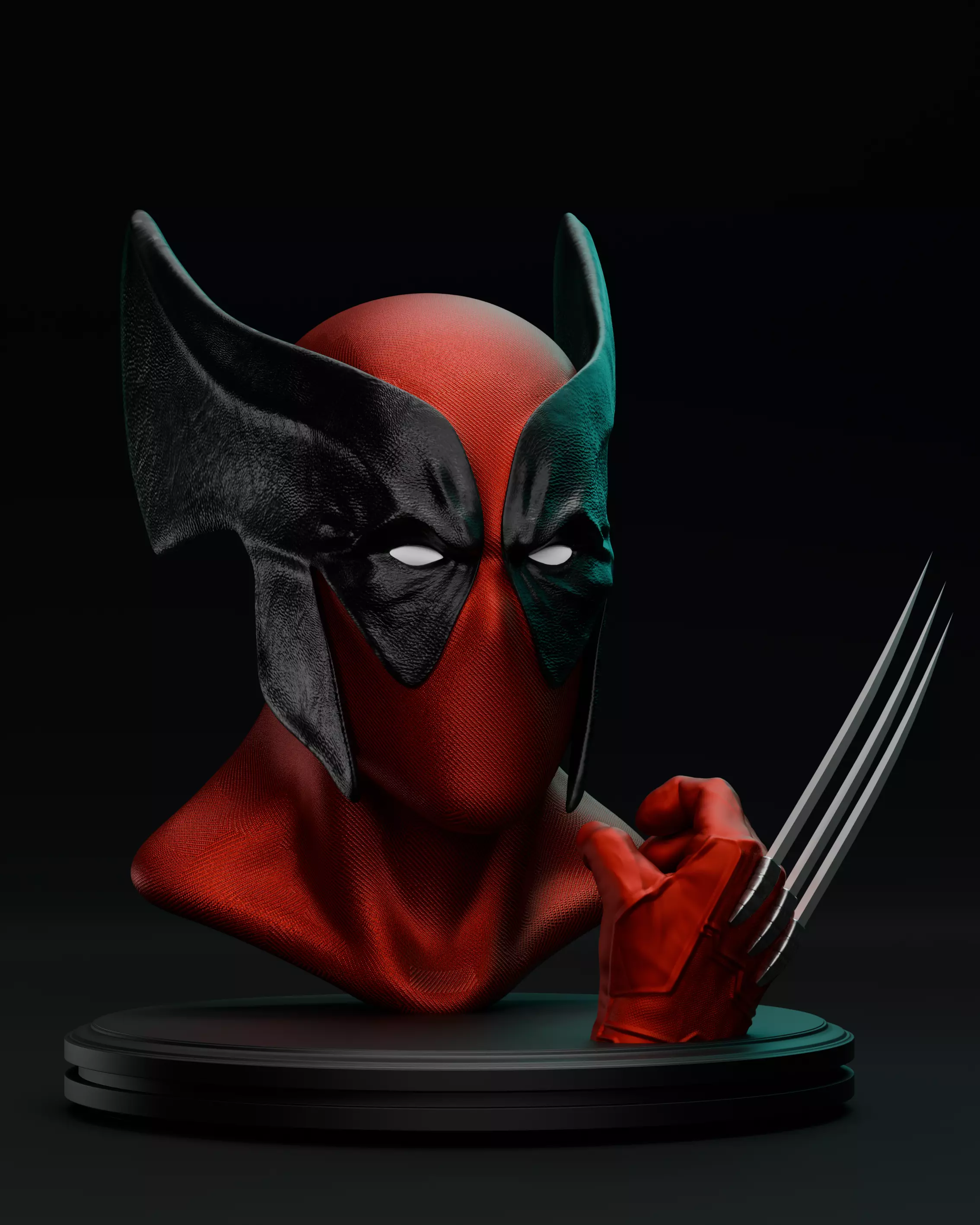 DEADPOOL X WOLVERINE 3D print model_0