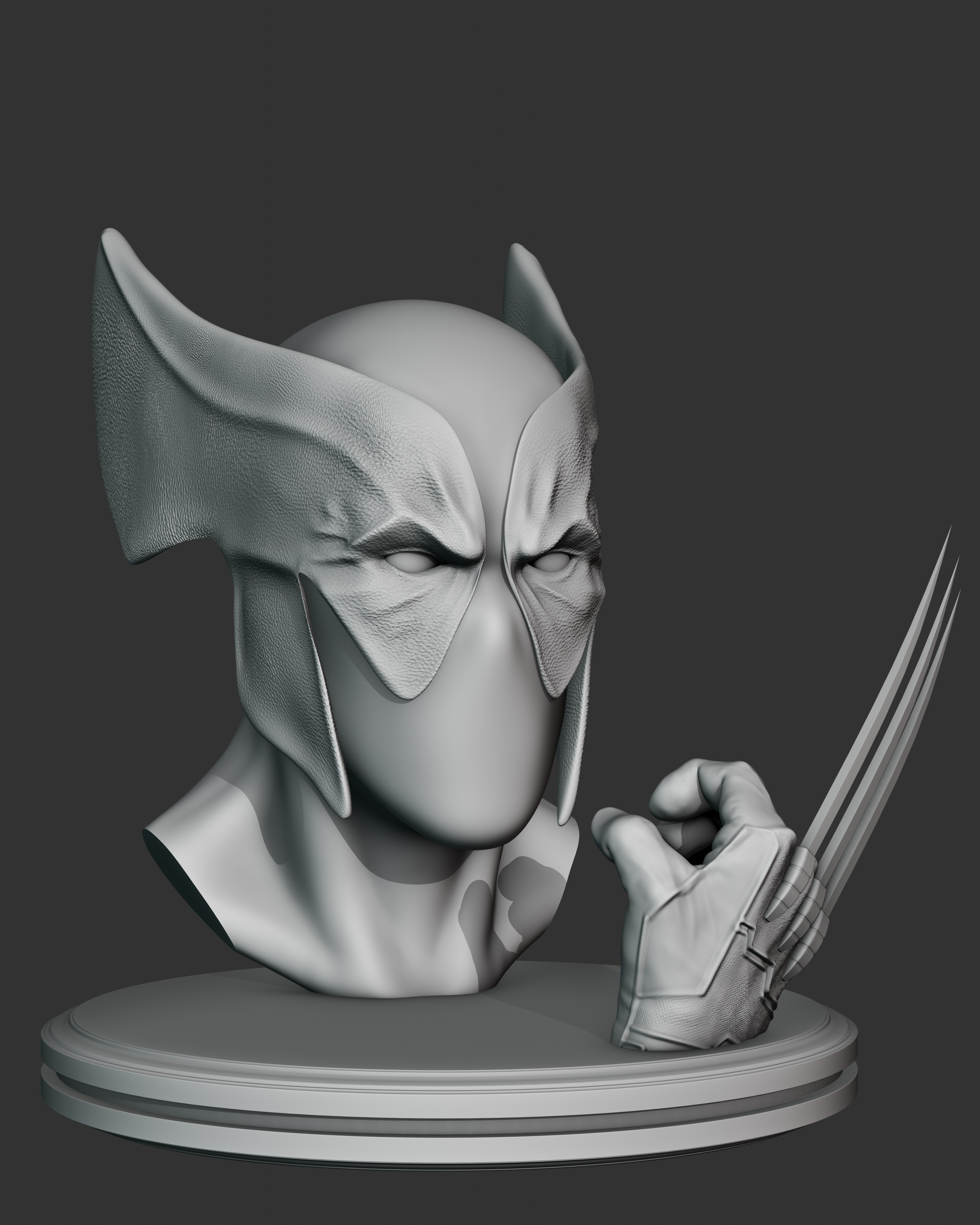 DEADPOOL X WOLVERINE 3D print model_5