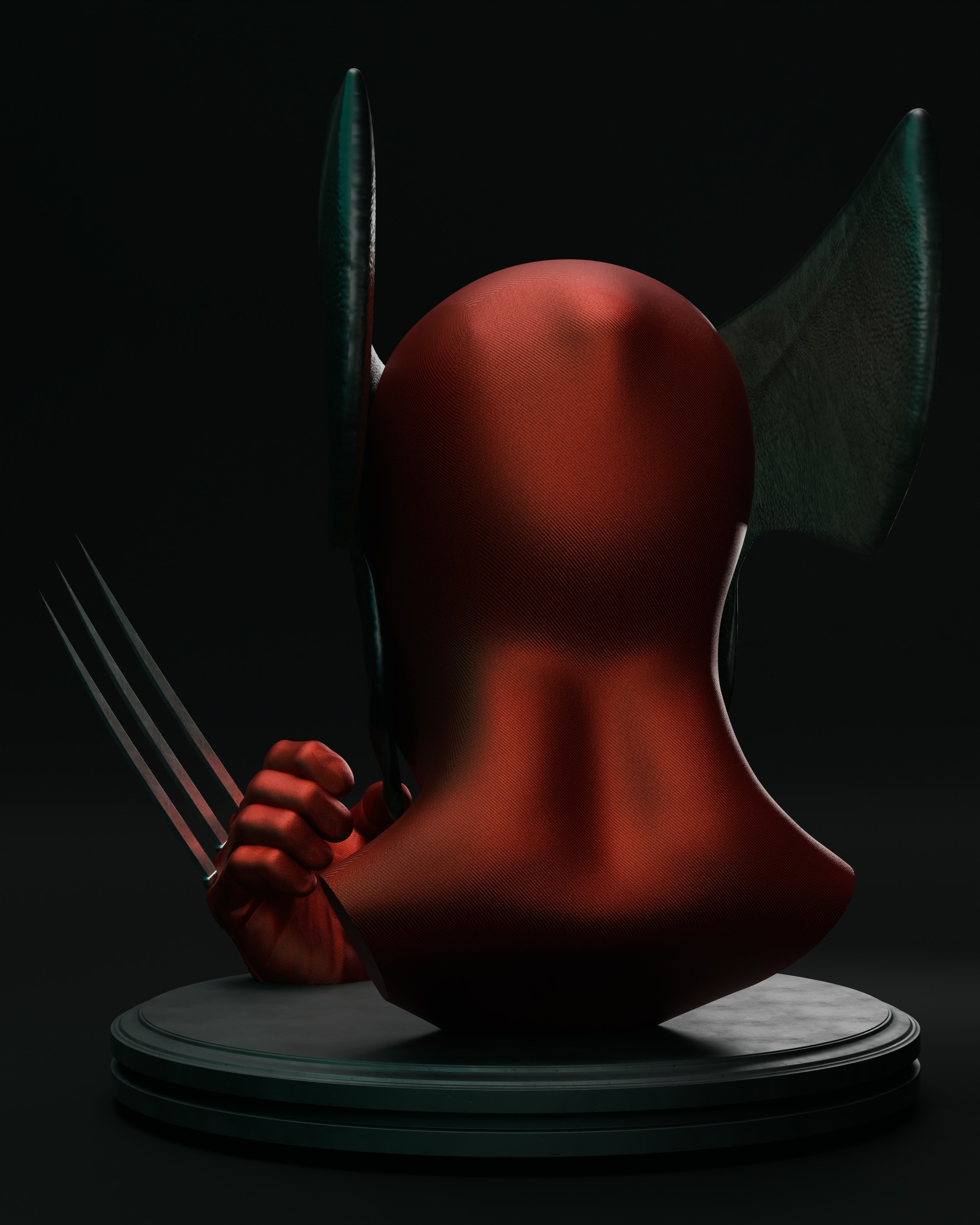 DEADPOOL X WOLVERINE 3D print model_2